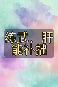 练武,肝能补拙封面